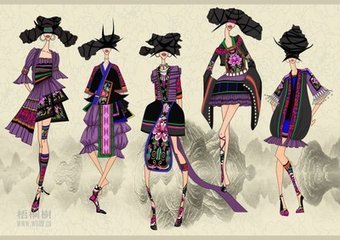 苗族服饰图案 穿在身上的史书与图腾